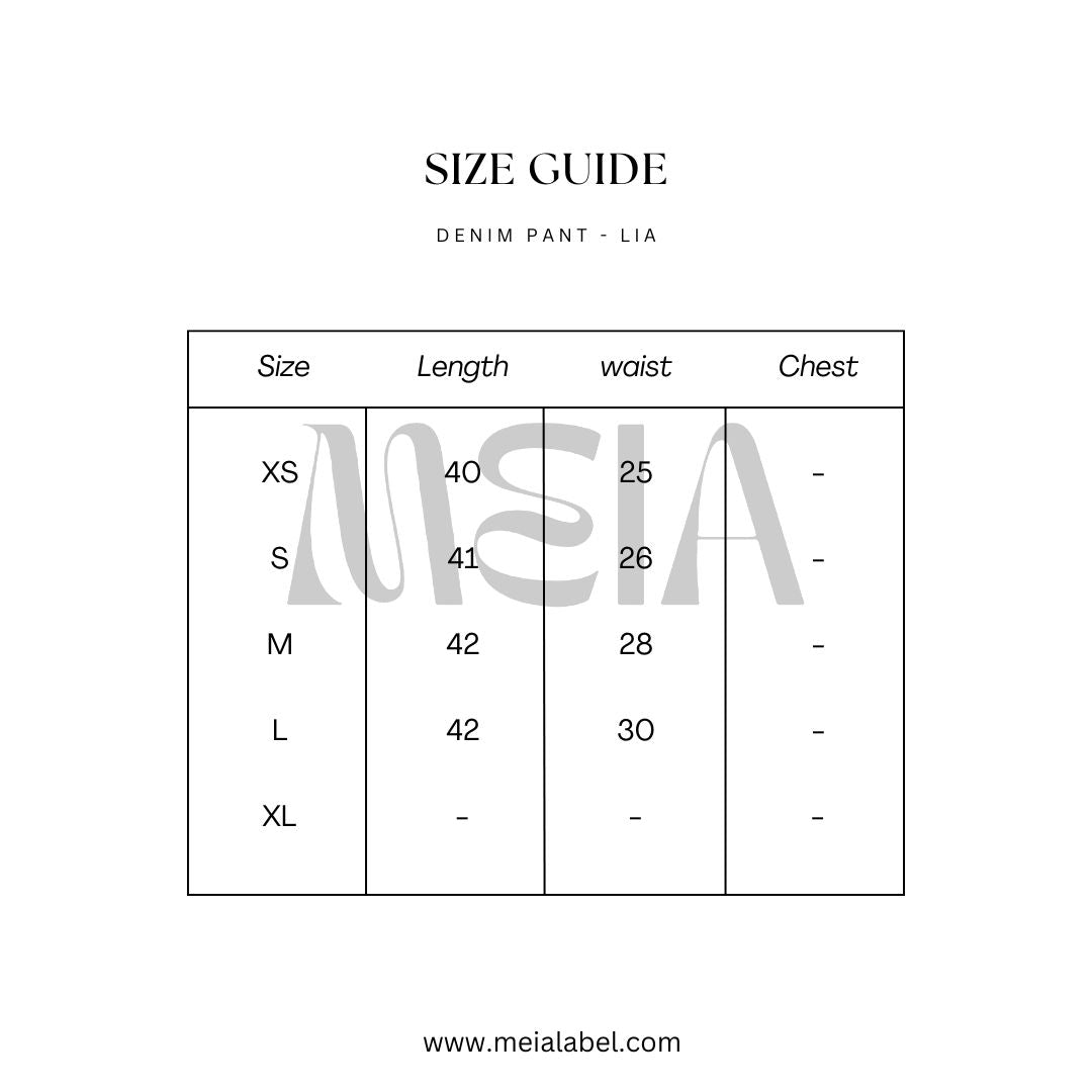 Lia Denim Pants